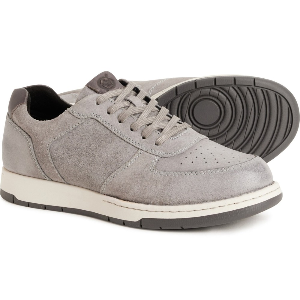 NEW Born Captain Distressed Sneakers  Leather  Men Sz 10.5 Gray Low Top Casual